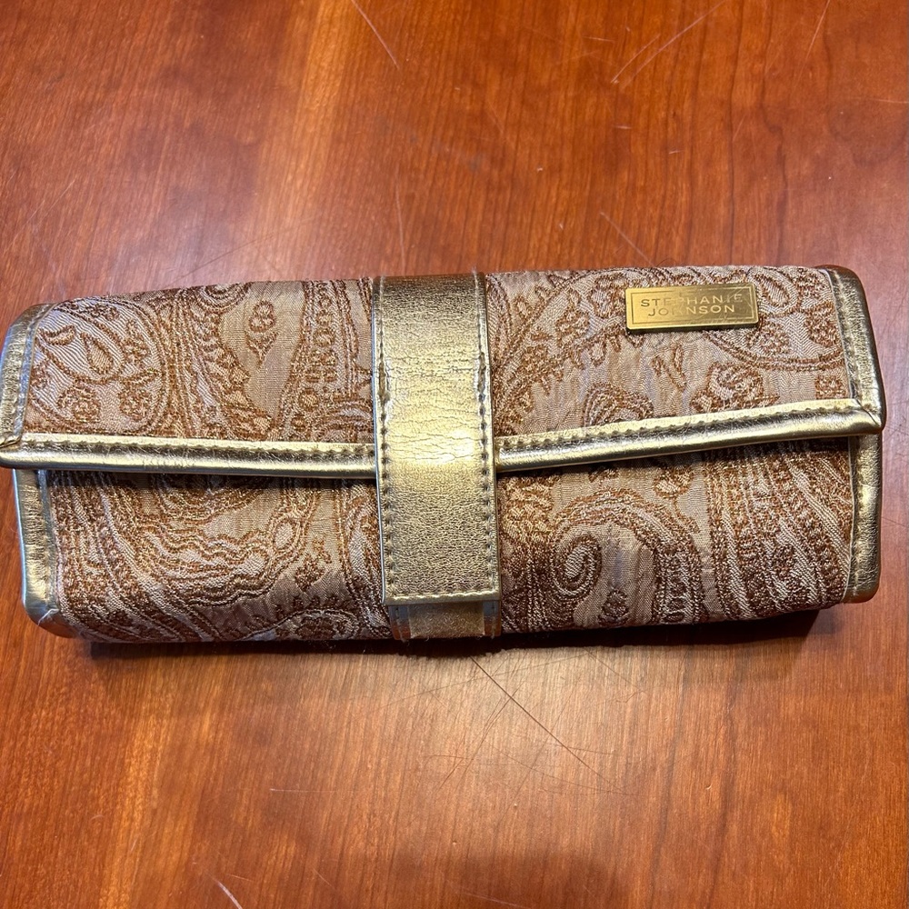 Stephanie Johnson jewelry/cosmetic bag